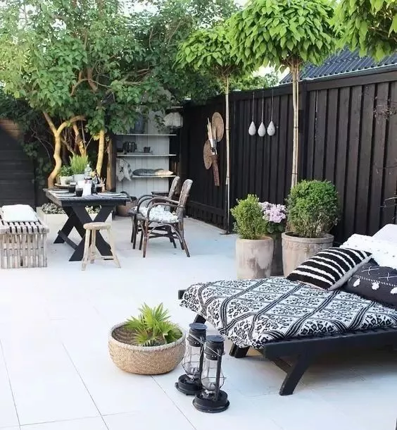 一楼带院子的户型图 一楼带小院风水