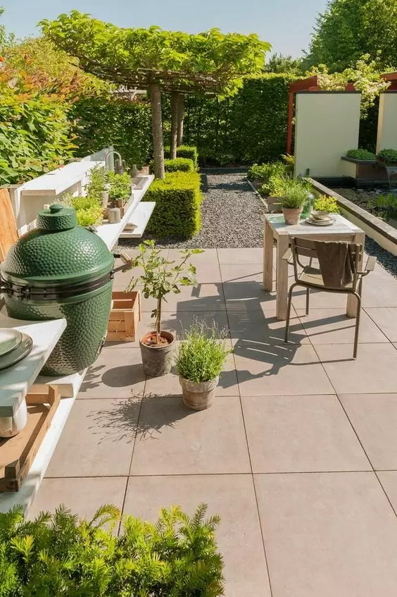 一楼带院子的户型图 一楼带小院风水