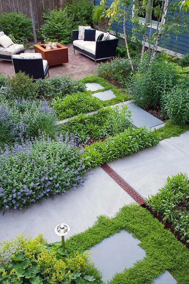 一楼带院子的户型图 一楼带小院风水