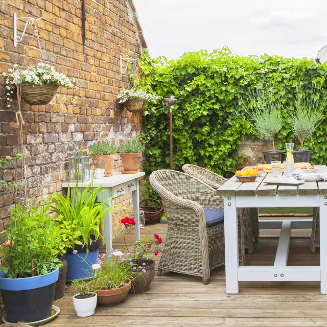 一楼带院子的户型图 一楼带小院风水