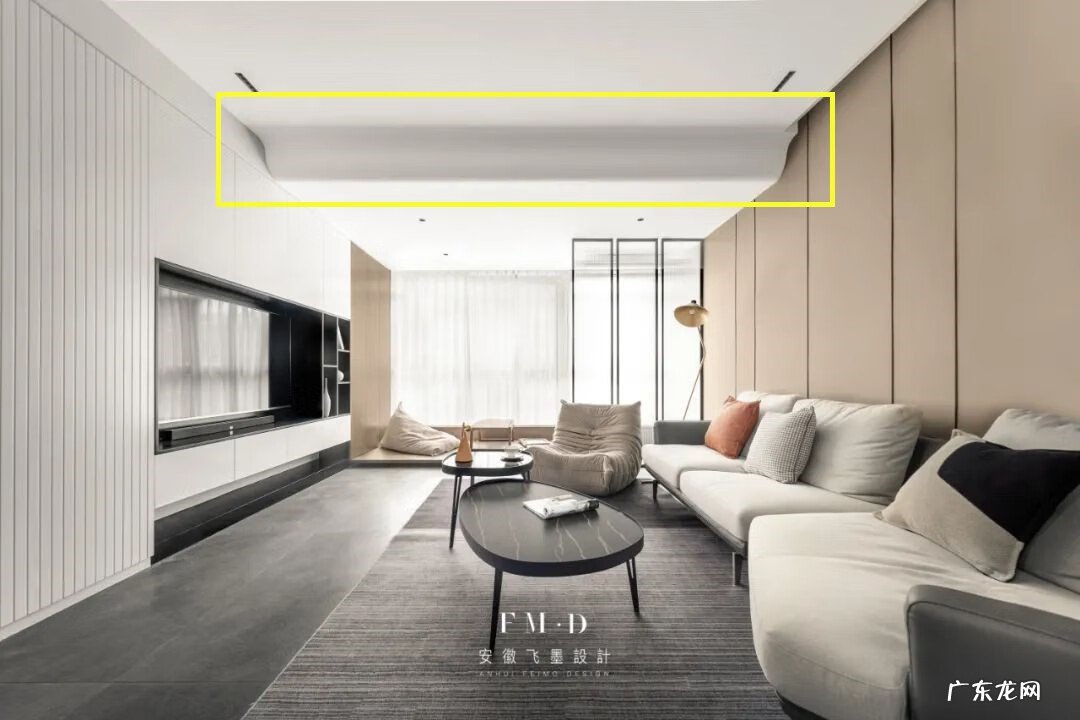 纹身波浪图案 有横梁波浪形吊顶