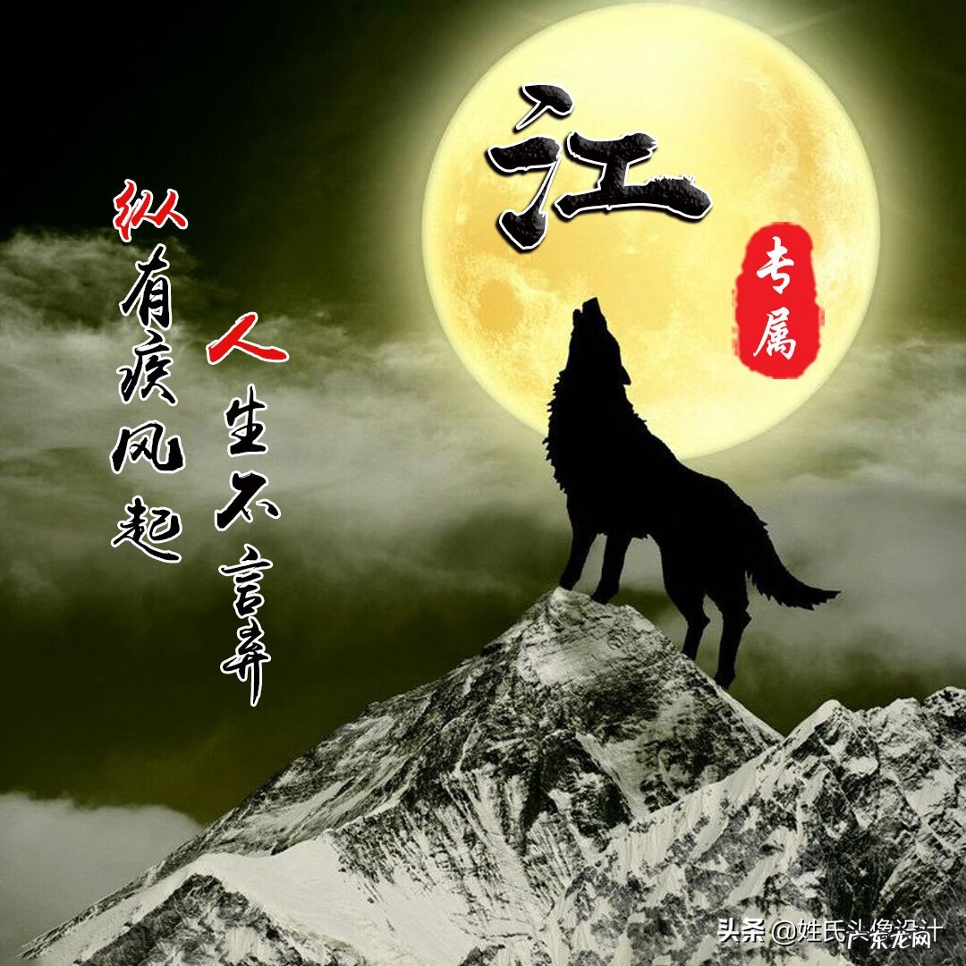 用狼做头像好吗