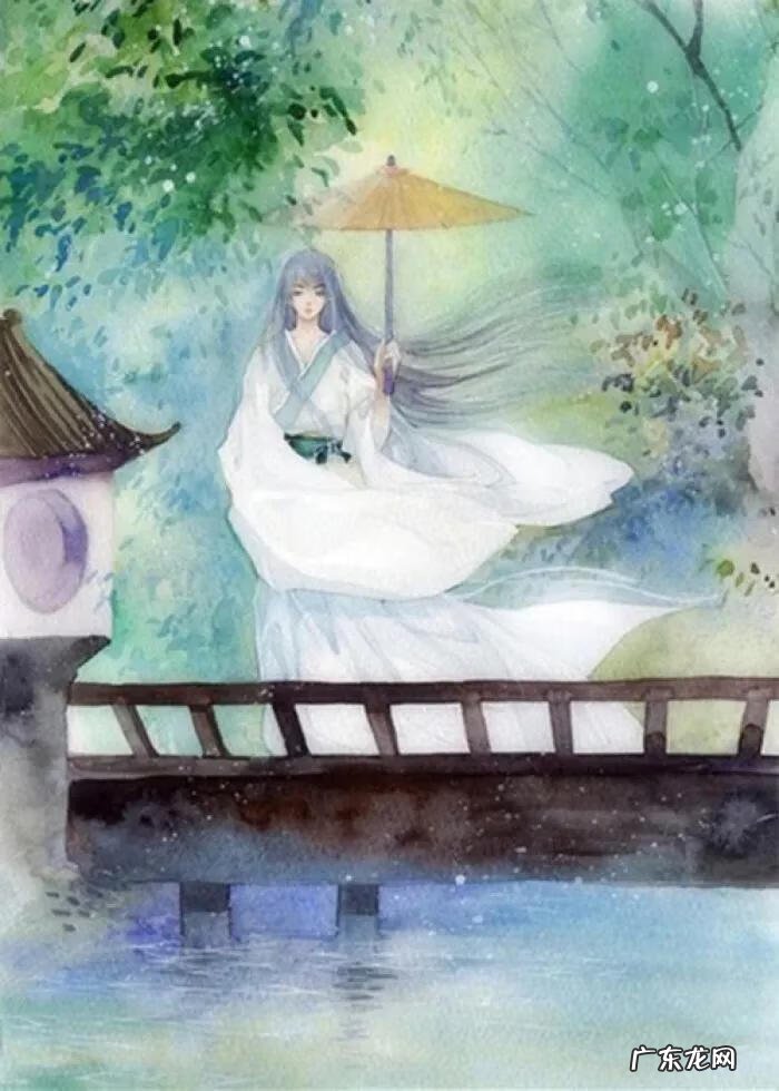 水彩先画背景还是人物 古风水彩会背景图