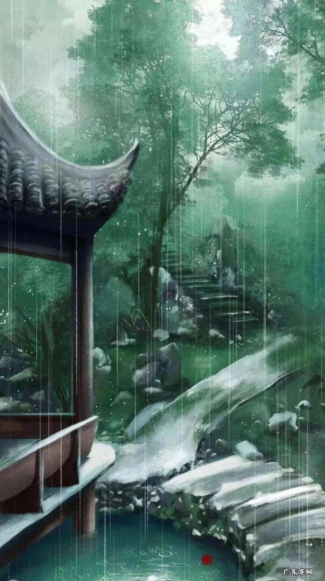 水彩先画背景还是人物 古风水彩会背景图