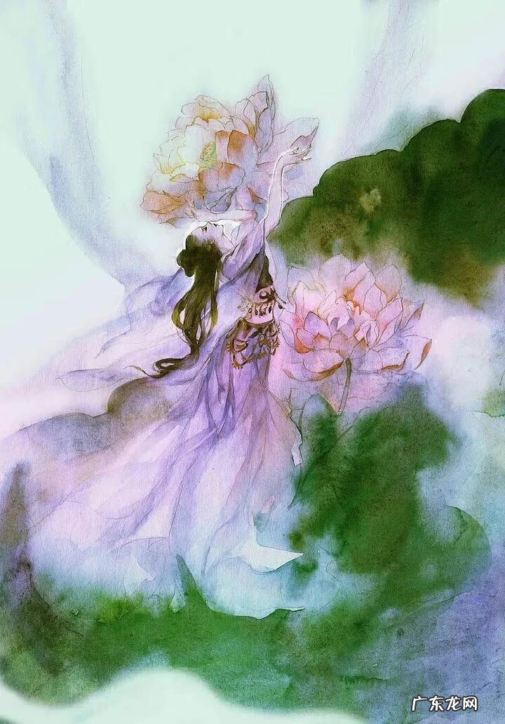 水彩先画背景还是人物 古风水彩会背景图