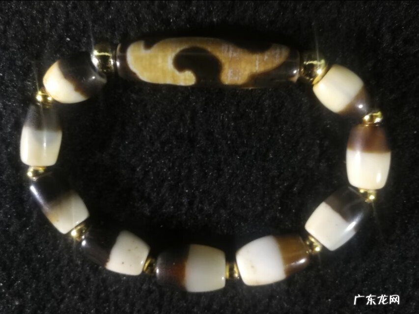 黑白手串的图片 黑白的手串