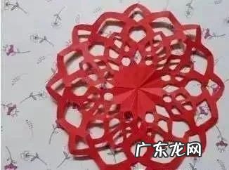 少儿剪纸窗花 儿童手工剪窗花步骤图