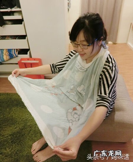 自制可穿式浴巾 婴儿浴巾怎么裹