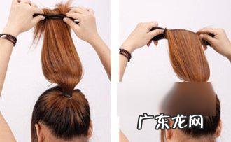 盘头最简单的方法图片 最简单的盘头方法图解