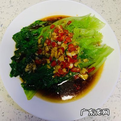 清炒生菜的做法 耗油生菜做法