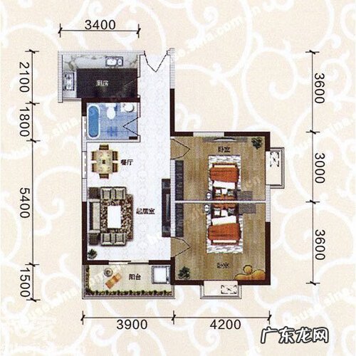 好户型的风水标准图 户型图的风水