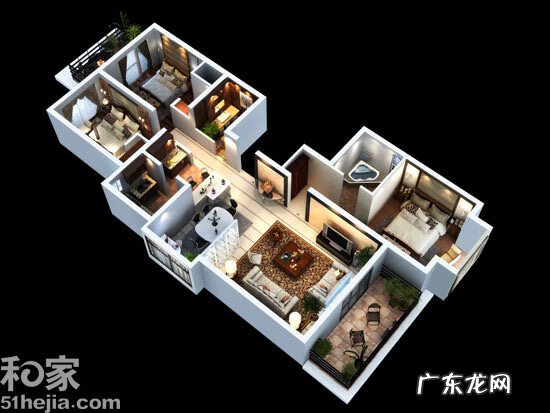 好户型的风水标准图 户型图的风水