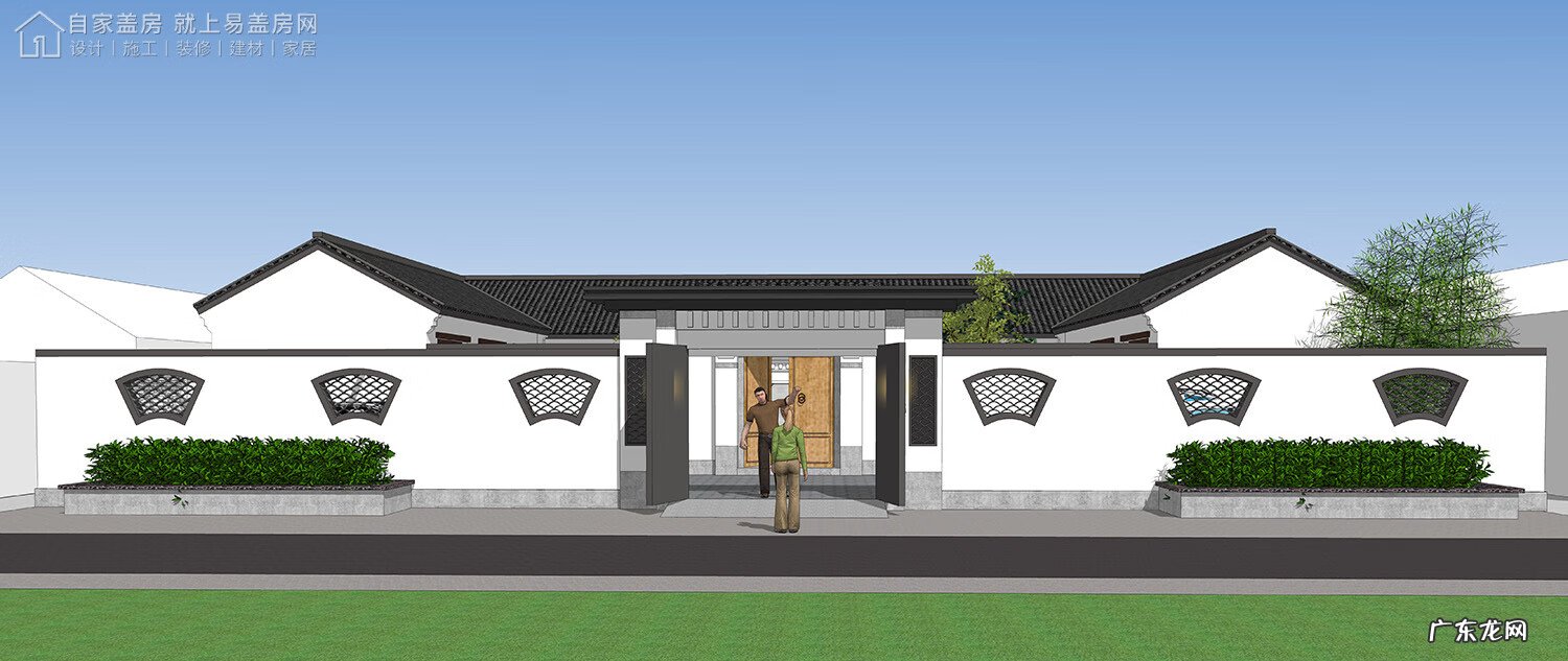 农村修三合院的房子 农村建三合院的风水图