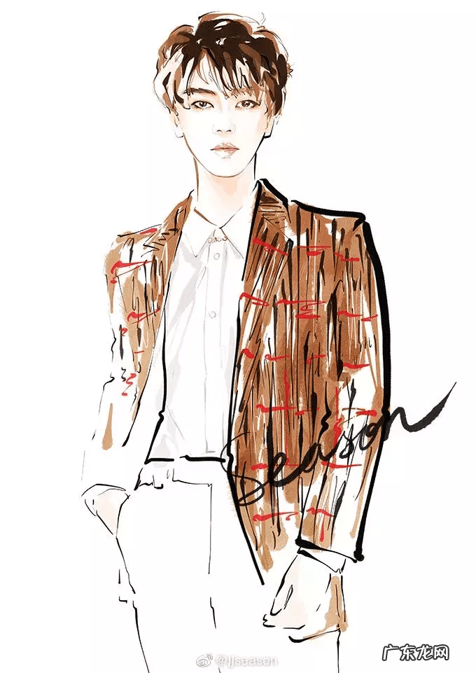 水墨旗袍 水墨山水旗袍