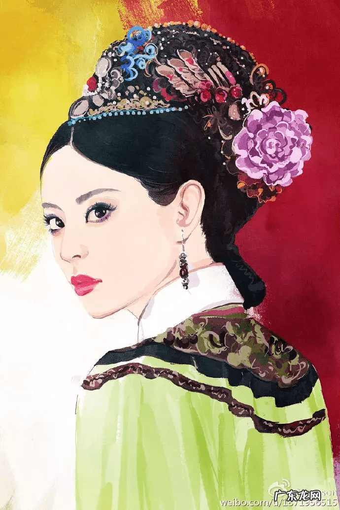 水墨旗袍 水墨山水旗袍