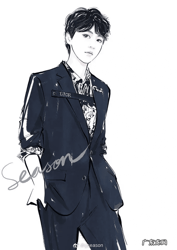 水墨旗袍 水墨山水旗袍