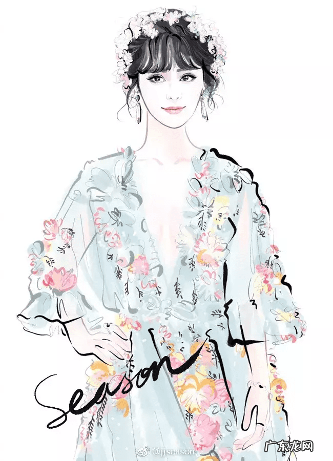 水墨旗袍 水墨山水旗袍