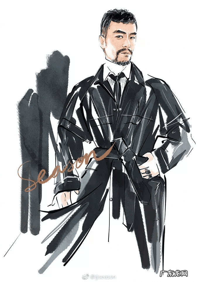 水墨旗袍 水墨山水旗袍