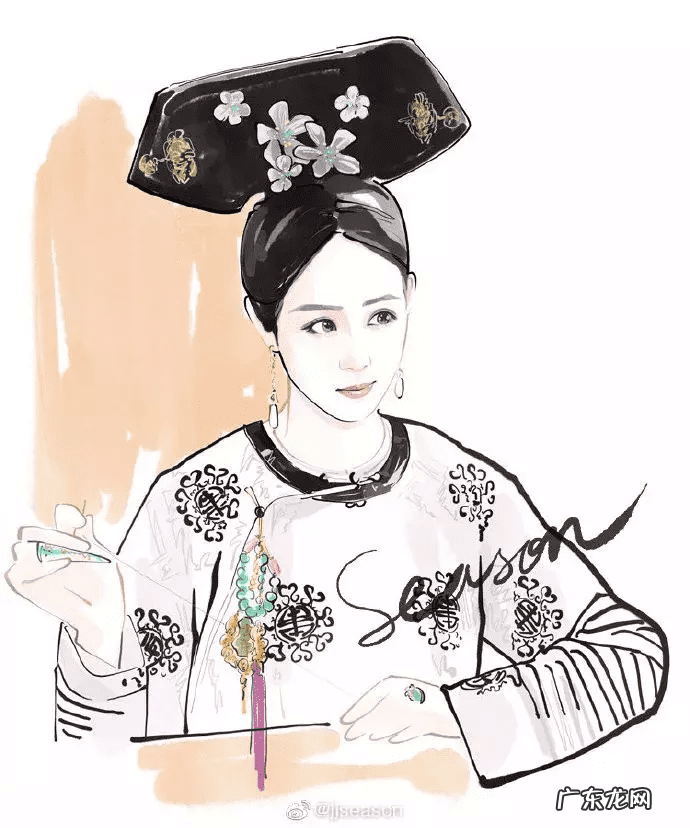 水墨旗袍 水墨山水旗袍