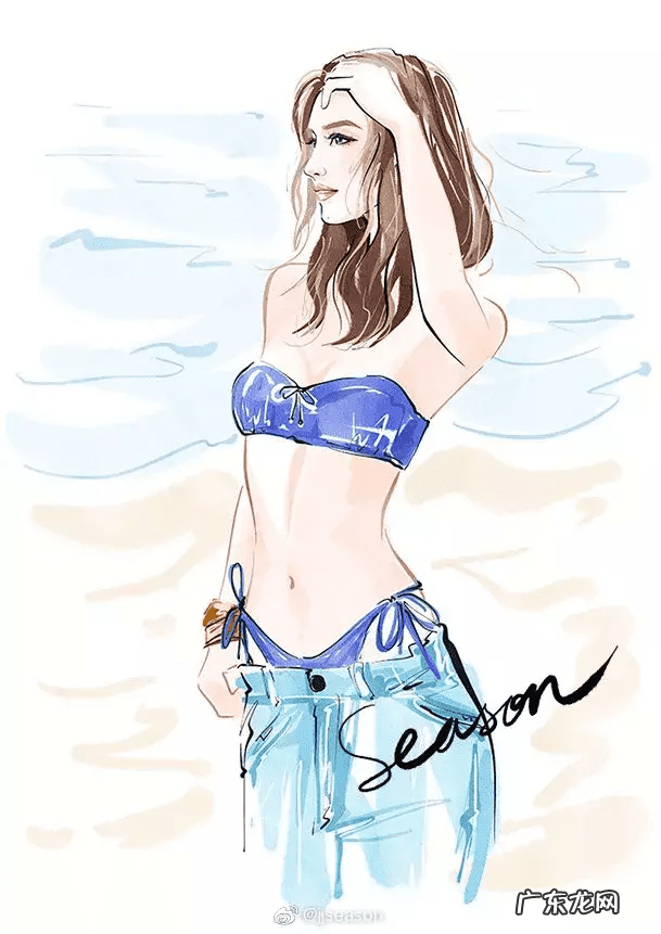 水墨旗袍 水墨山水旗袍