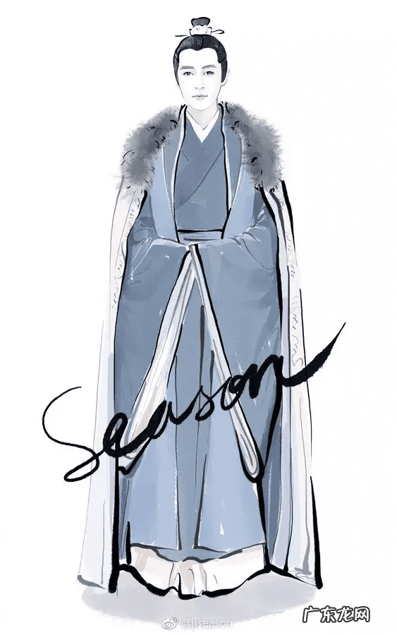 水墨旗袍 水墨山水旗袍