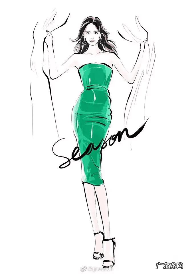 水墨旗袍 水墨山水旗袍