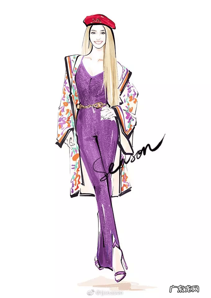 水墨旗袍 水墨山水旗袍