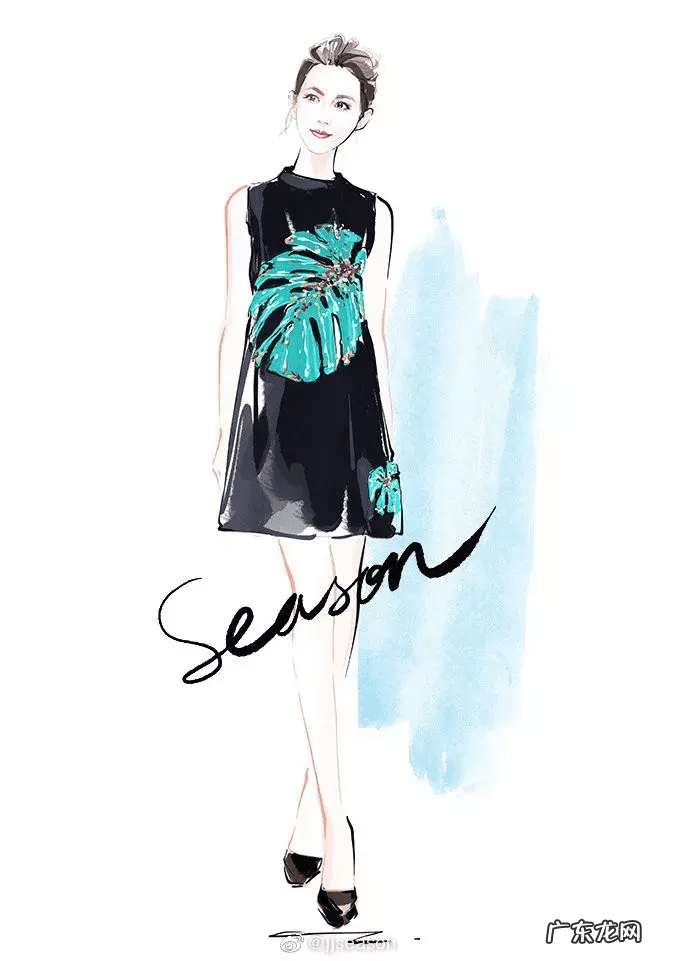 水墨旗袍 水墨山水旗袍