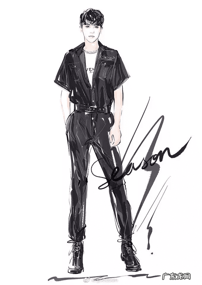 水墨旗袍 水墨山水旗袍