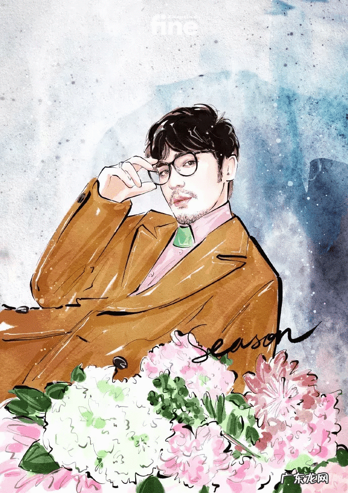 水墨旗袍 水墨山水旗袍