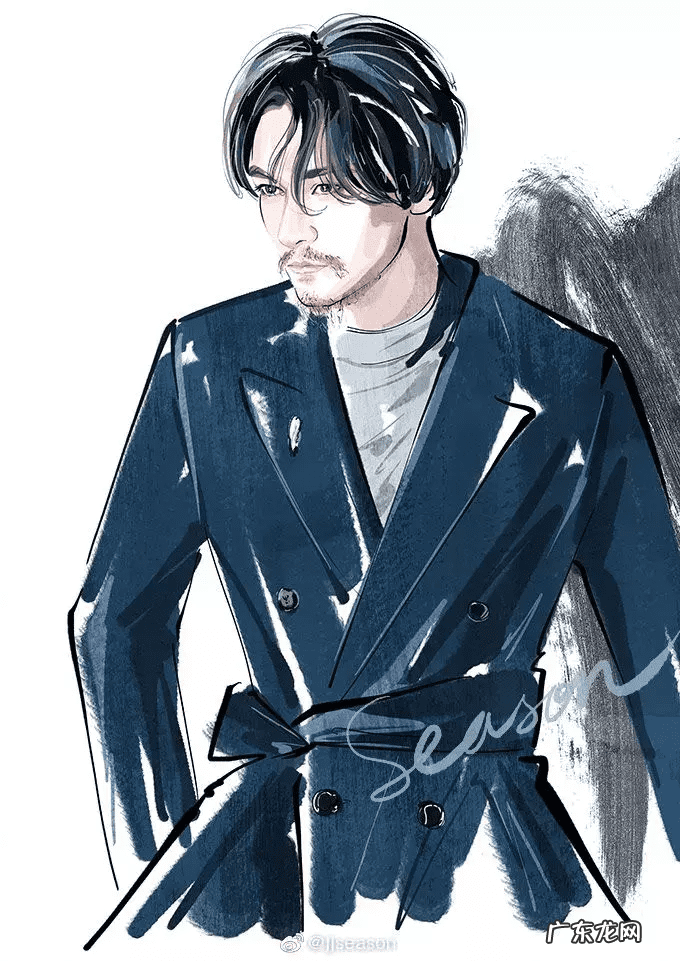 水墨旗袍 水墨山水旗袍