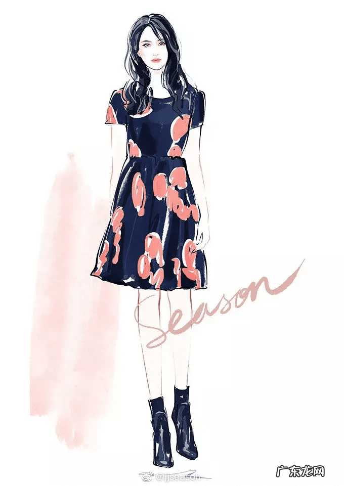 水墨旗袍 水墨山水旗袍