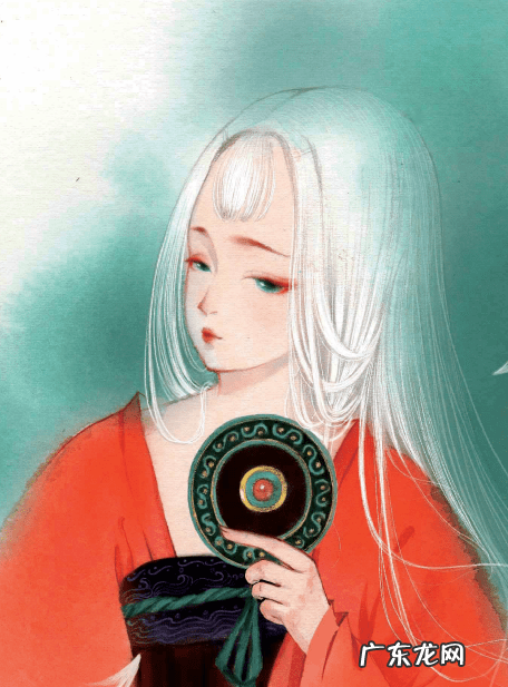 少儿彩铅画 少儿古风水彩画