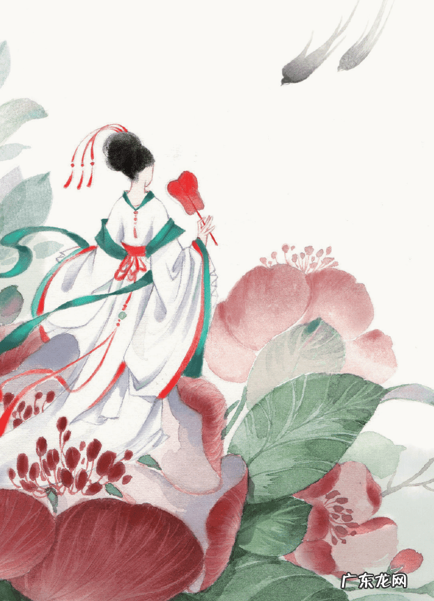 少儿彩铅画 少儿古风水彩画