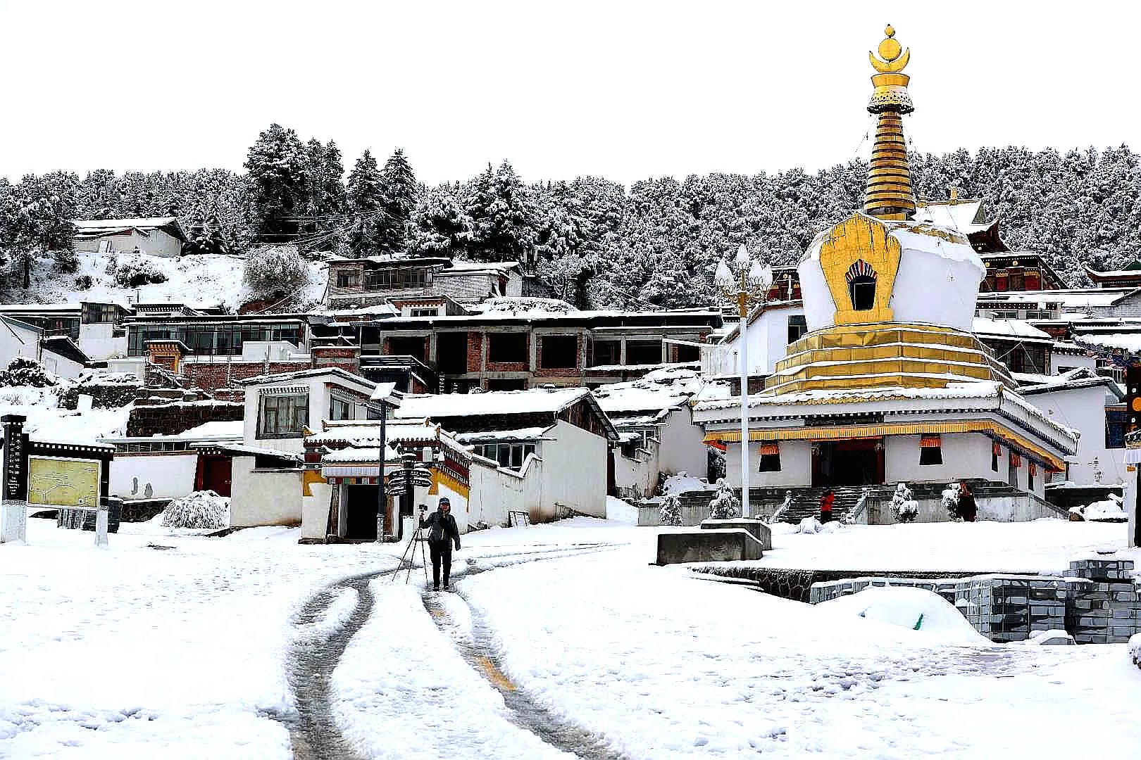 你拍摄过什么样的雪景？