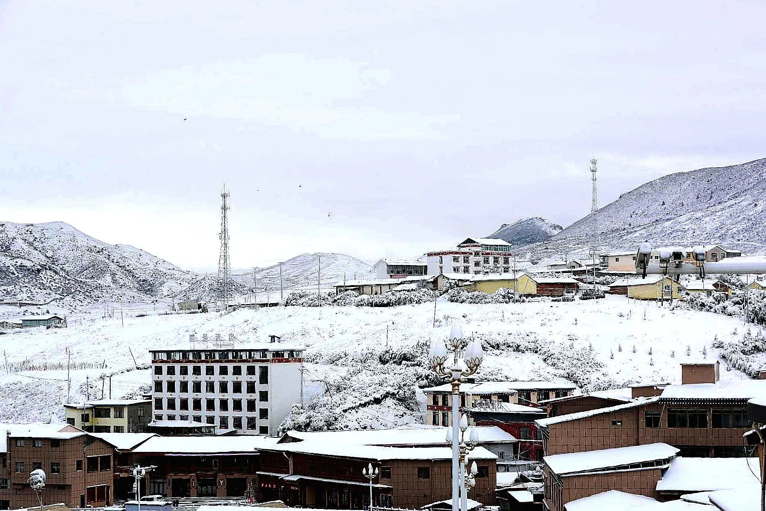 你拍摄过什么样的雪景？