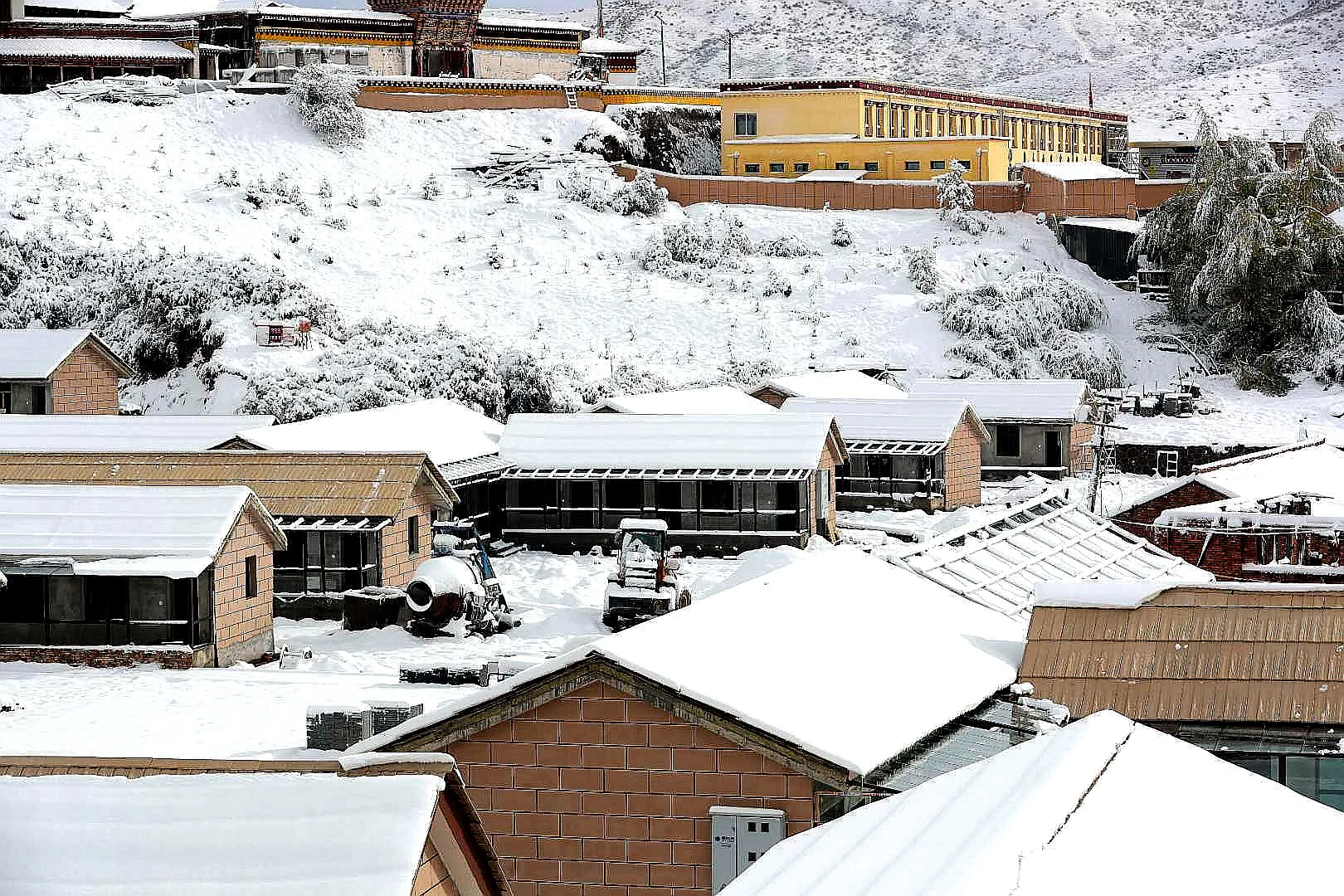你拍摄过什么样的雪景？