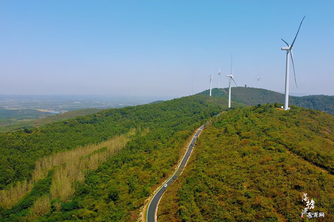 滁州市江淮分水岭风景道线路图 滁州市江淮分水岭风景廊道