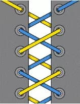 帆布鞋鞋带系法最流行 帆布鞋鞋带系法简单