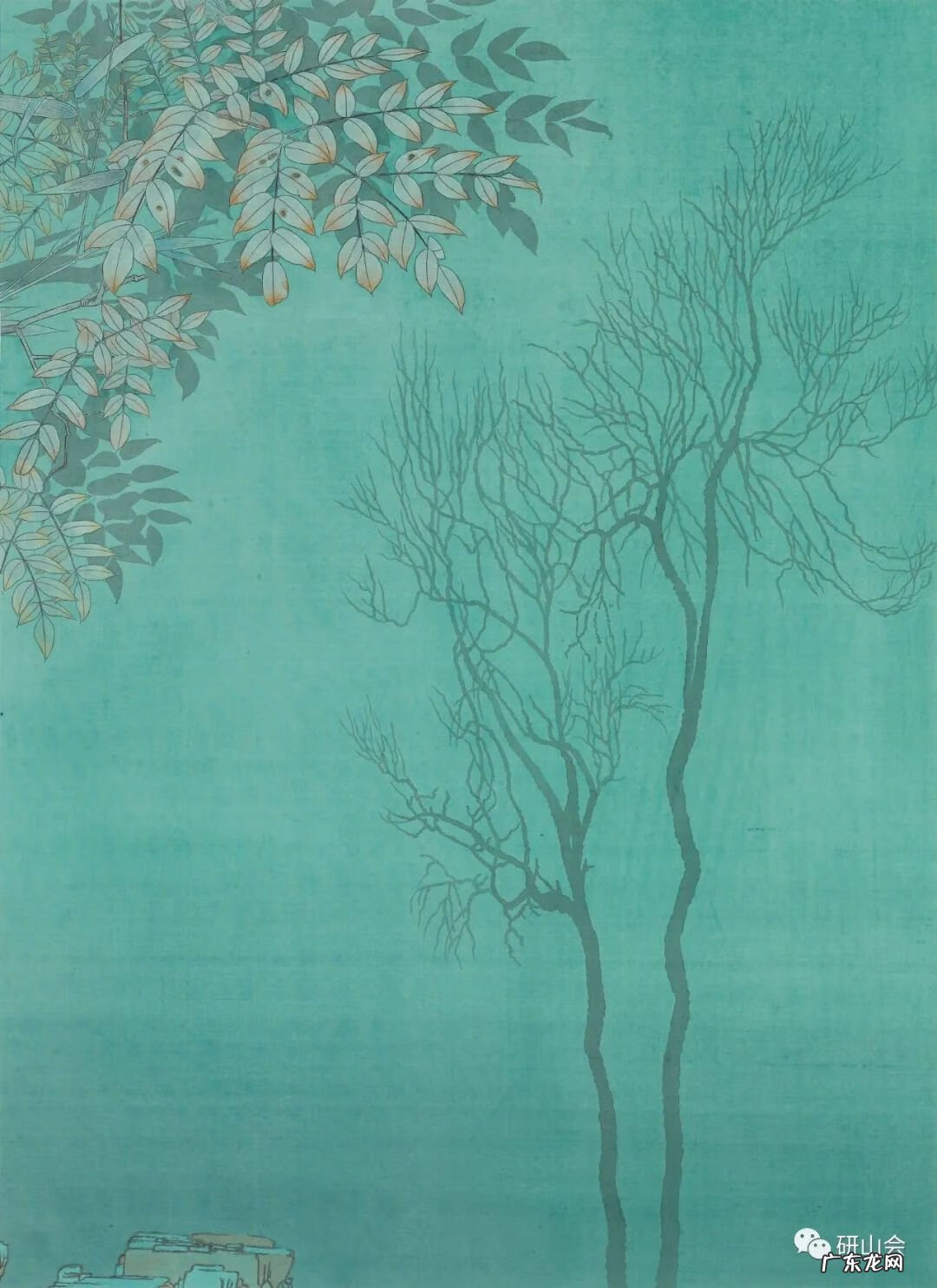 青绿山水画名画 青绿山水绘画