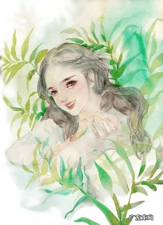 头像水彩 色彩头像水彩