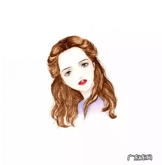 头像水彩 色彩头像水彩