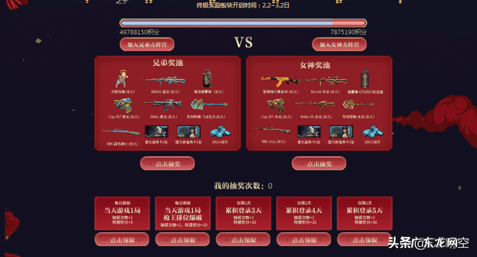 CF新版本活动 cf过年活动