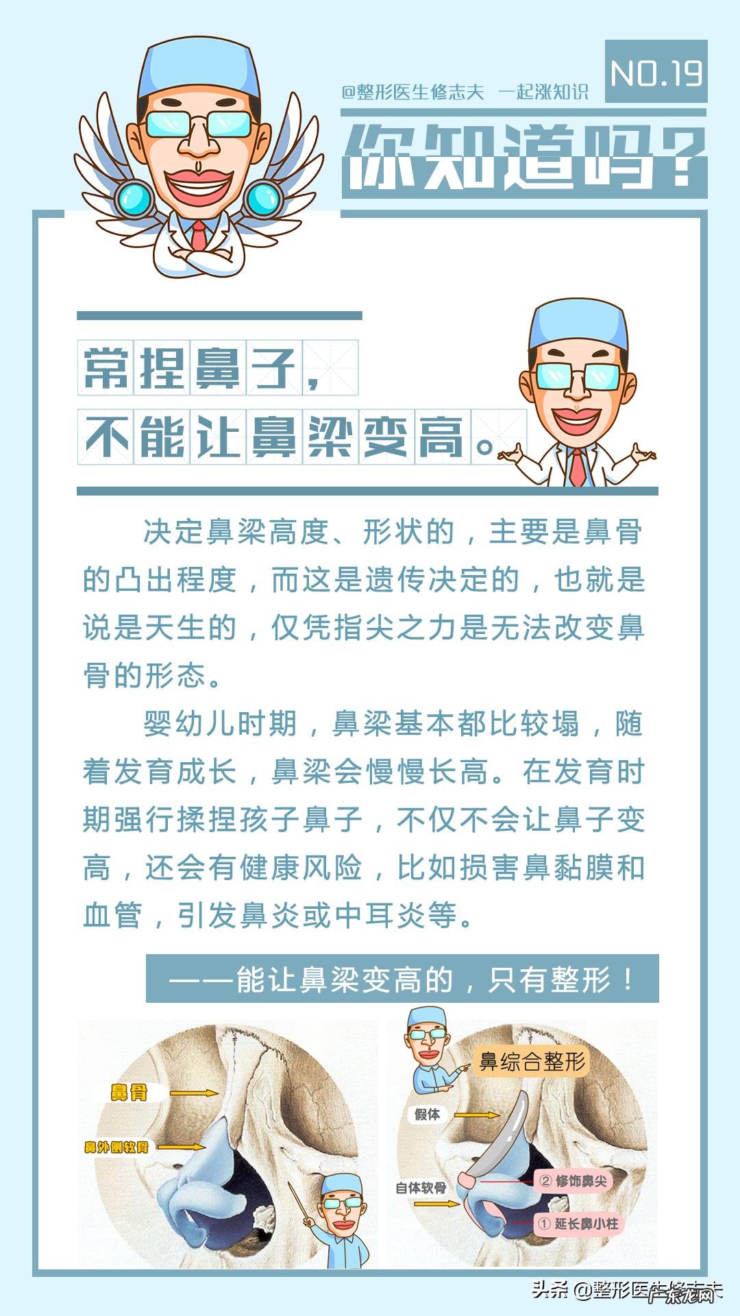 好多妹子都说自己天天敲山根捏鼻梁之后鼻子变挺了,这真的不是做梦么?