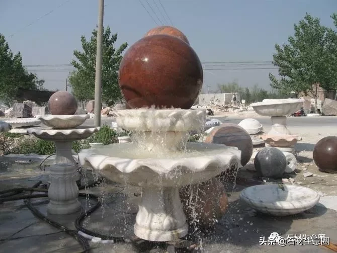 风水球寓意 莲花风水球图片