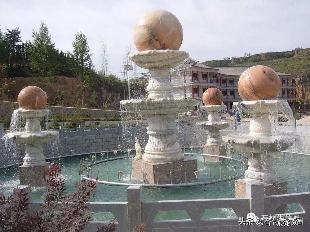 风水球寓意 莲花风水球图片