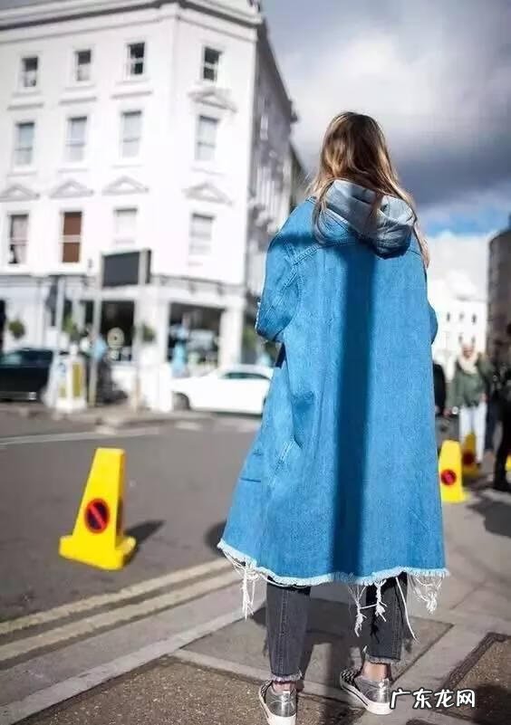 长大衣 牛仔长外套