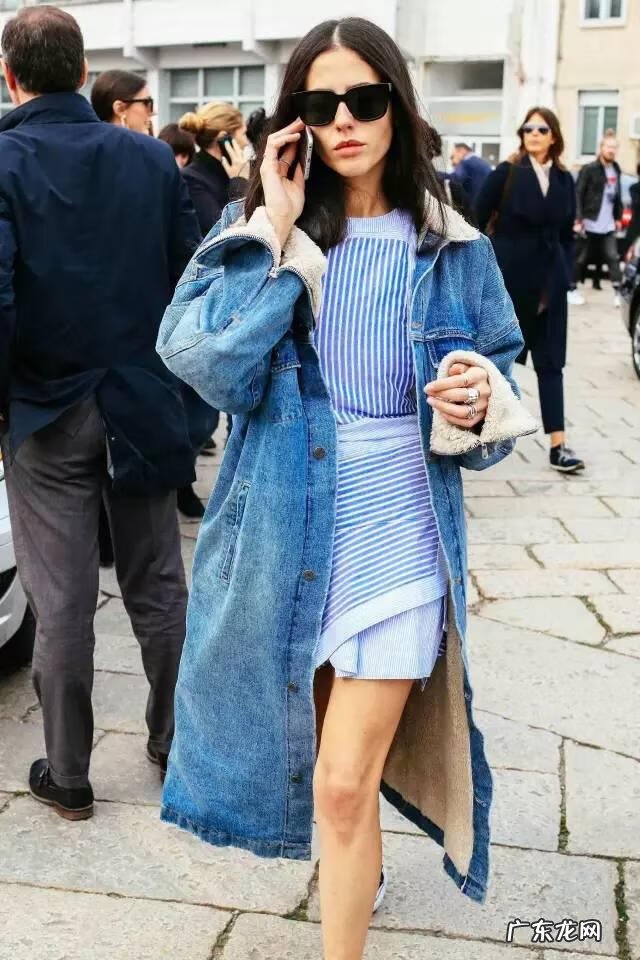 长大衣 牛仔长外套