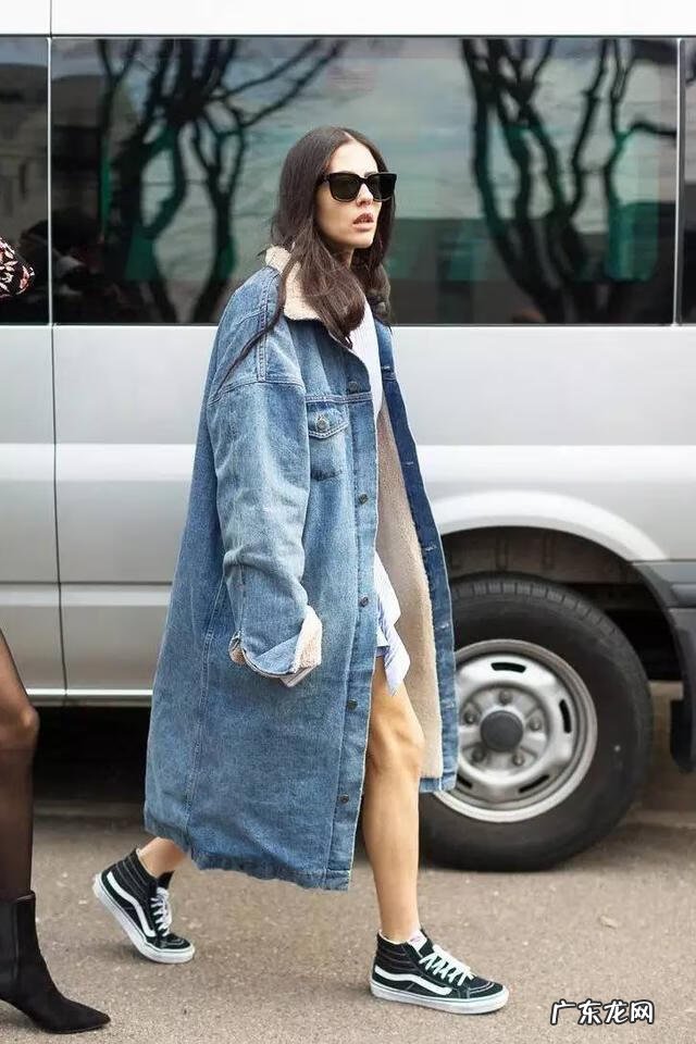 长大衣 牛仔长外套