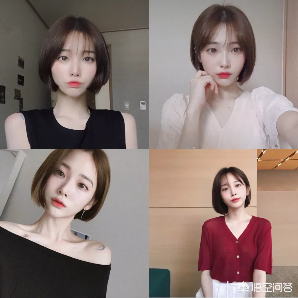 国字脸剪什么样的短发减龄?